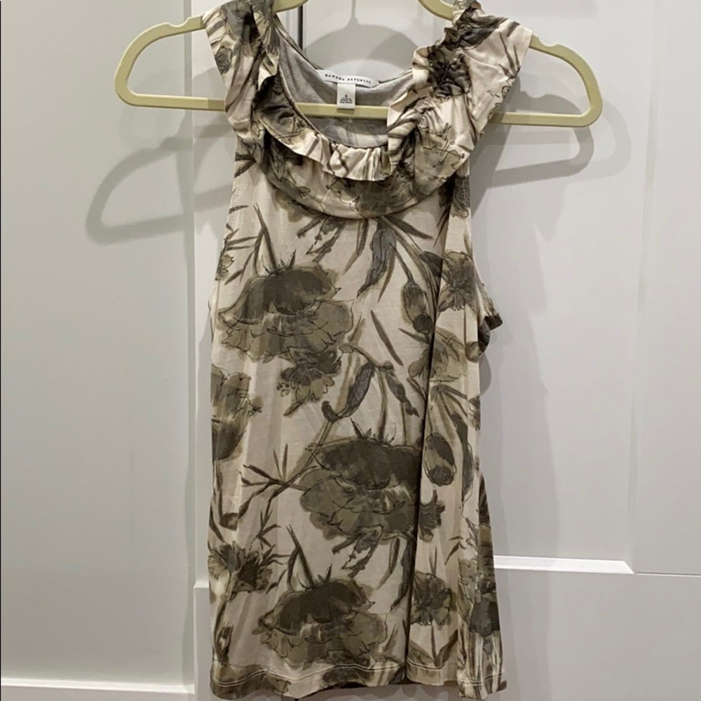 Banana Republic floral tank top